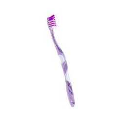 Photo brosse à dents violette